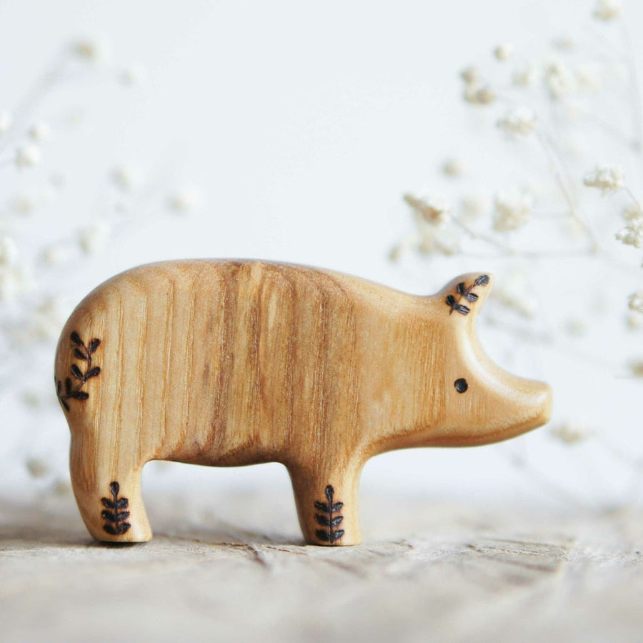 Wooden Pig