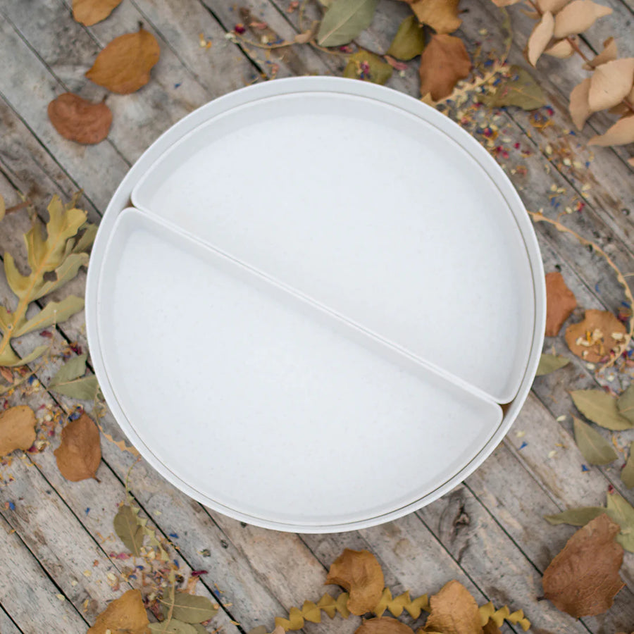 Busy Bee Tray, 2 Half Inserts, and Lid Set