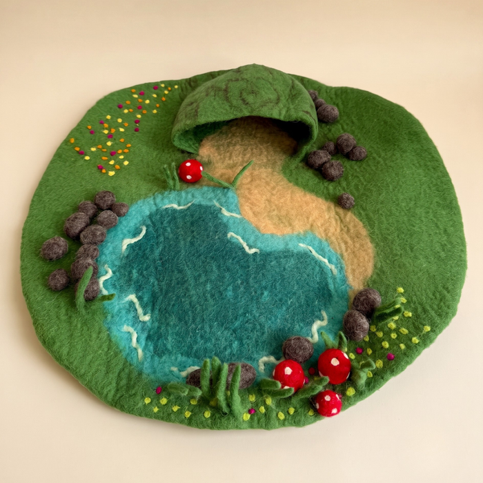 Fairy Pond Felt Play Mat