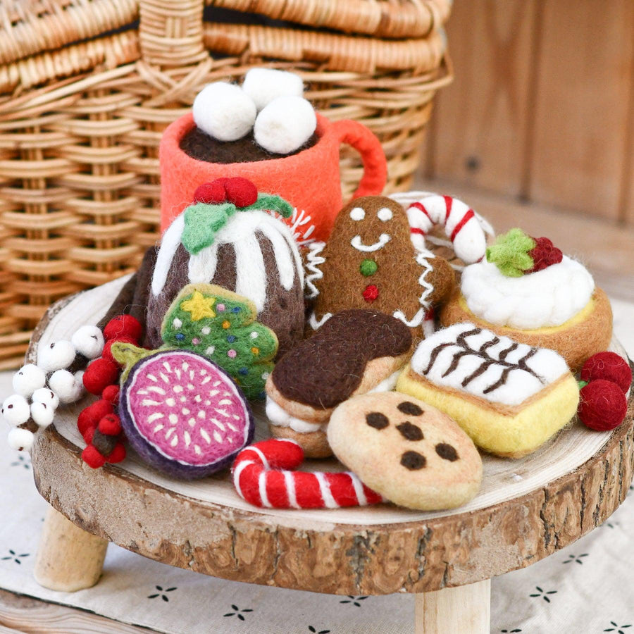 Sale Felt Christmas Play Food Grazing Box, Set A
