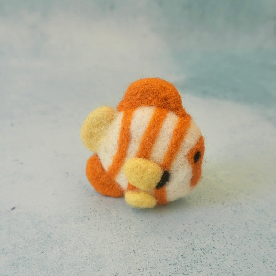 Felt Angel Fish, made for open-ended, small-world play.