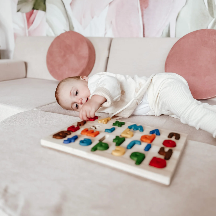 Q Toys Colorful Lowercase Letter Puzzle