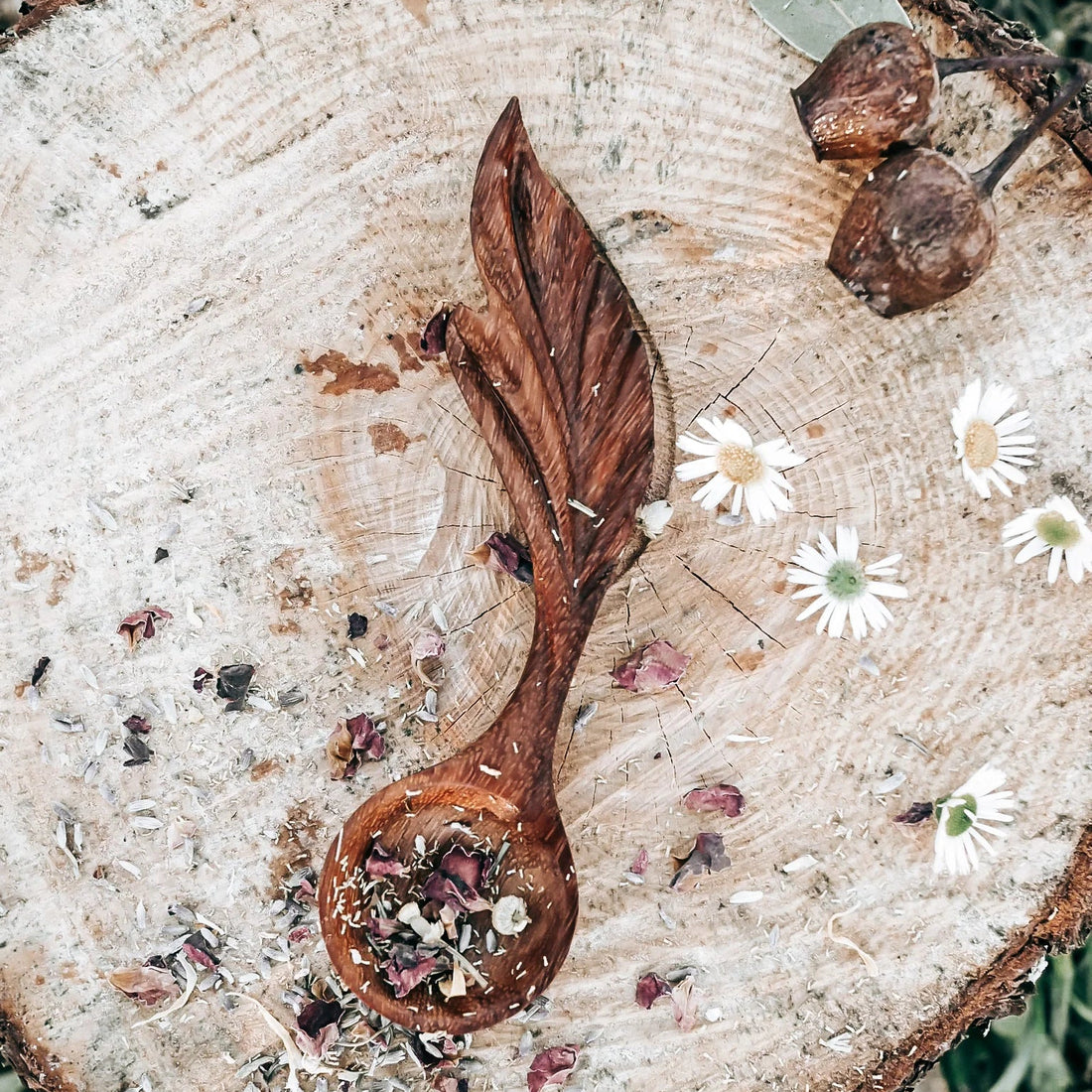 Wild Mountain Child Floating Leaf Spoon