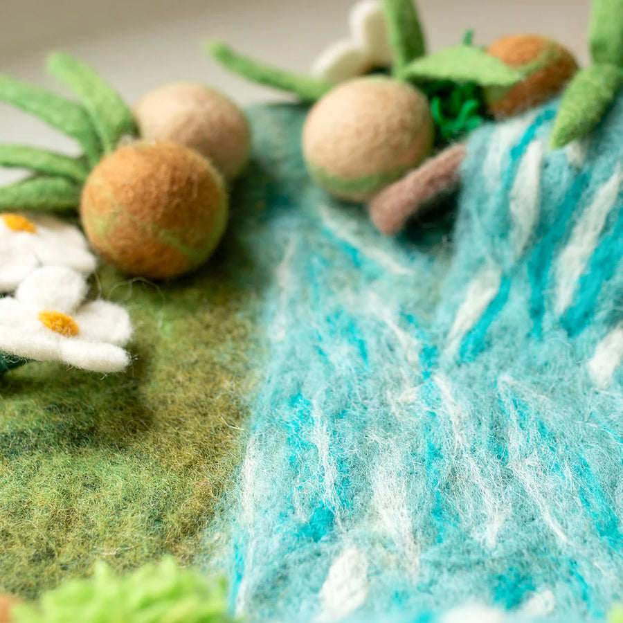 Wispy Waters Way Felt Playmat