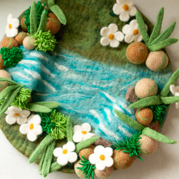 Wispy Waters Way Felt Playmat