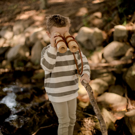 Q Toys Wooden Binoculars