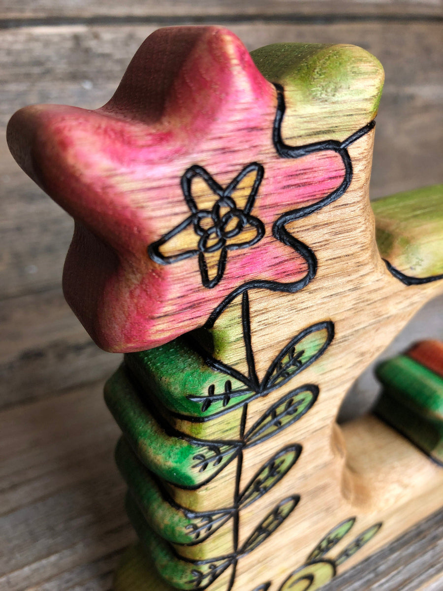 Wooden Jungle Perch Toy