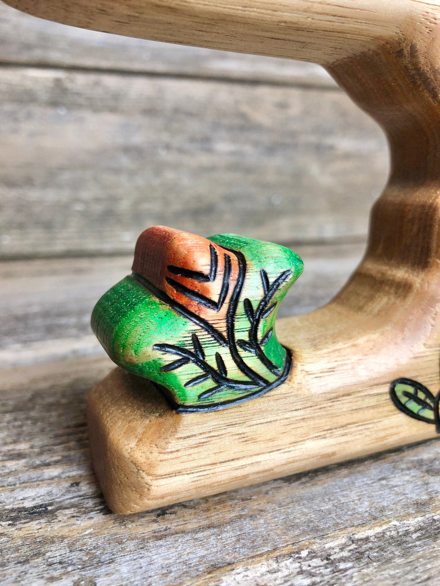 Wooden Jungle Perch Toy