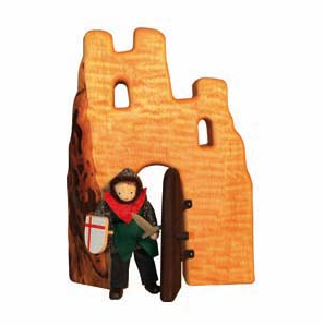 Bikeho Large Castle Building with Door