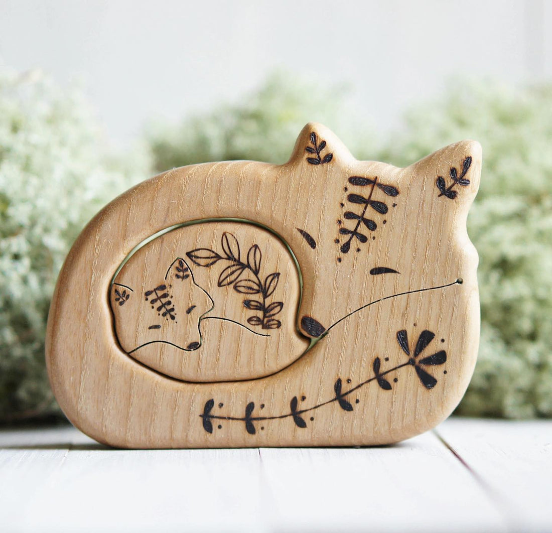 Wooden Fox Puzzle