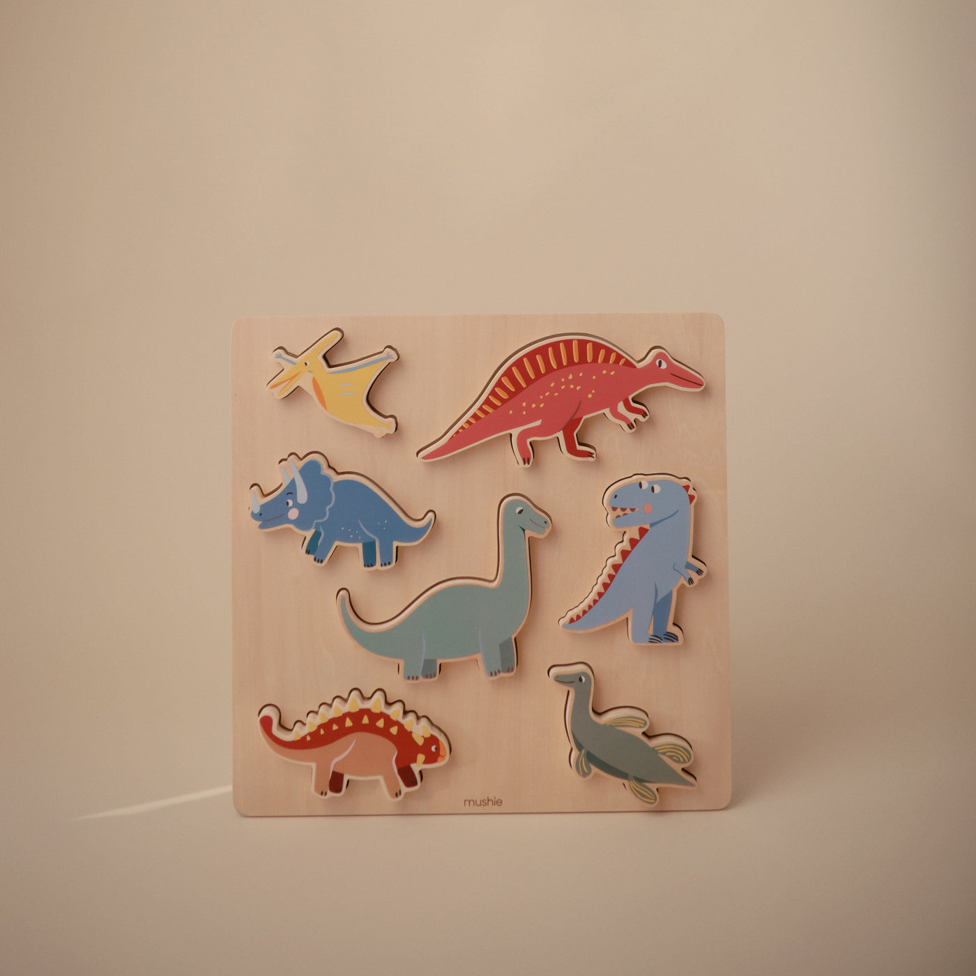 Wooden Dino Puzzle