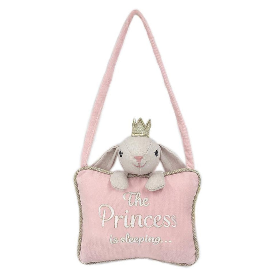 the Princess Is Sleeping Door Hanger