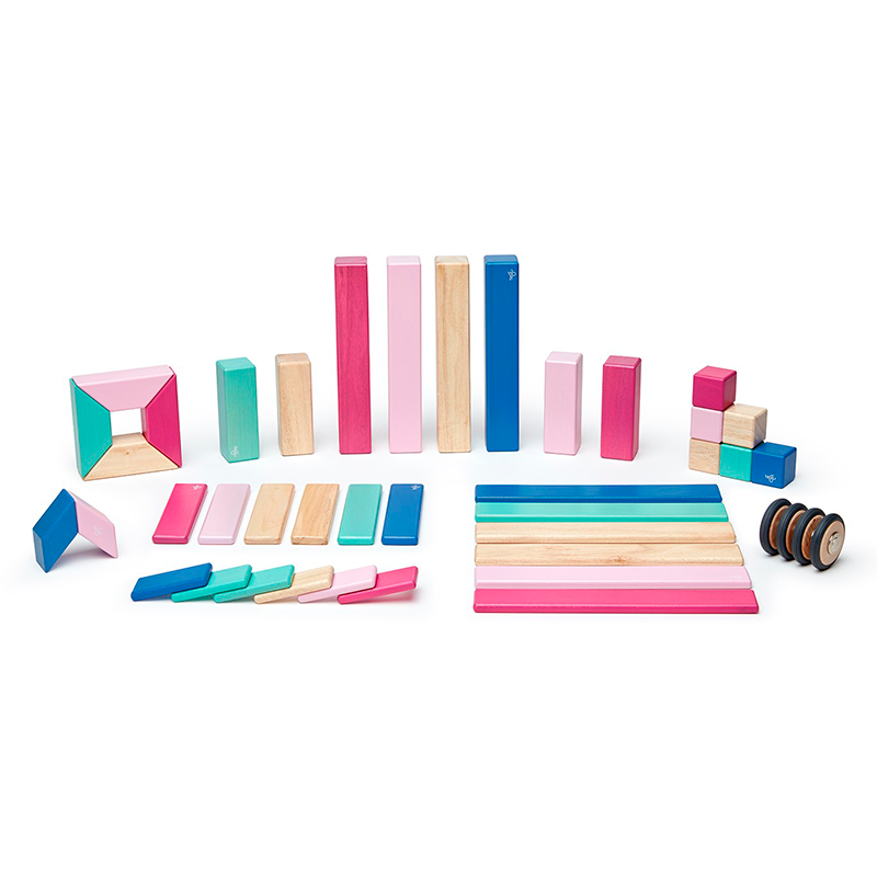 42-Piece Set <br>Magnetic Wooden Blocks <br>Tegu Classics