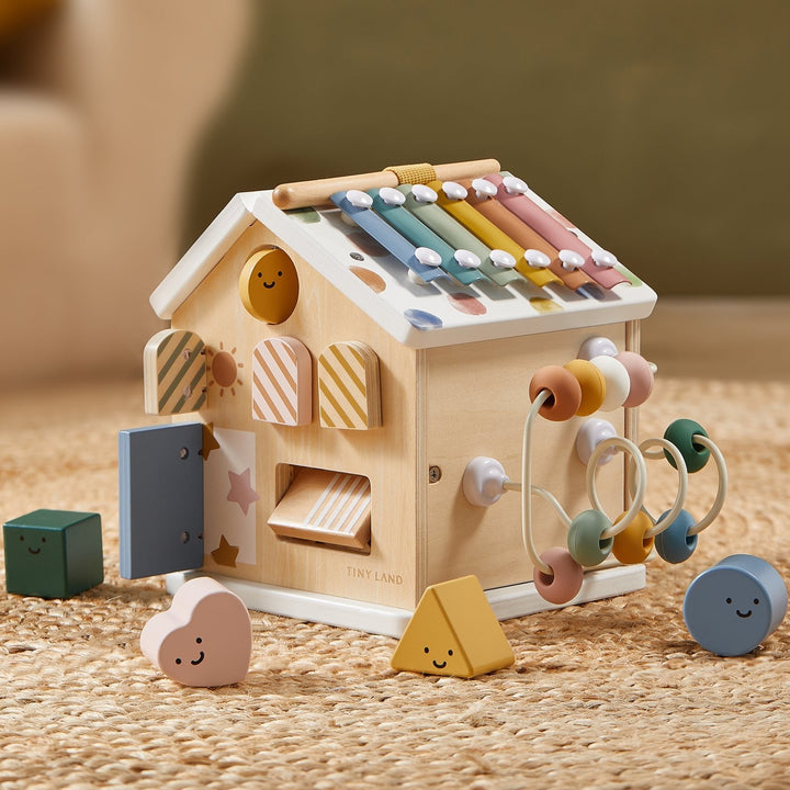 Sale Tiny Land® Cottage Activity Cube - Morandi