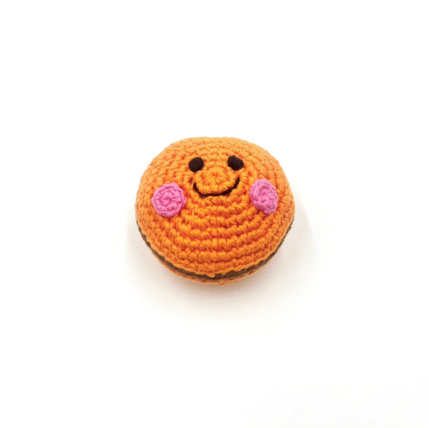Friendly Macaron Cookie Rattle