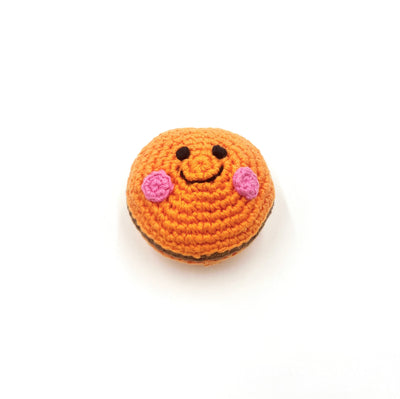 Friendly Macaron Cookie Rattle