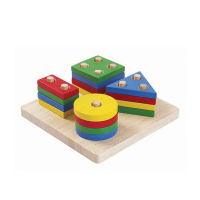 Plan Toys Geometric Sorting Board