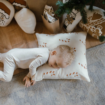 candy cane pillow cover