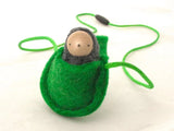Fairyshadow Critter Necklace, Gray Mole · view 2