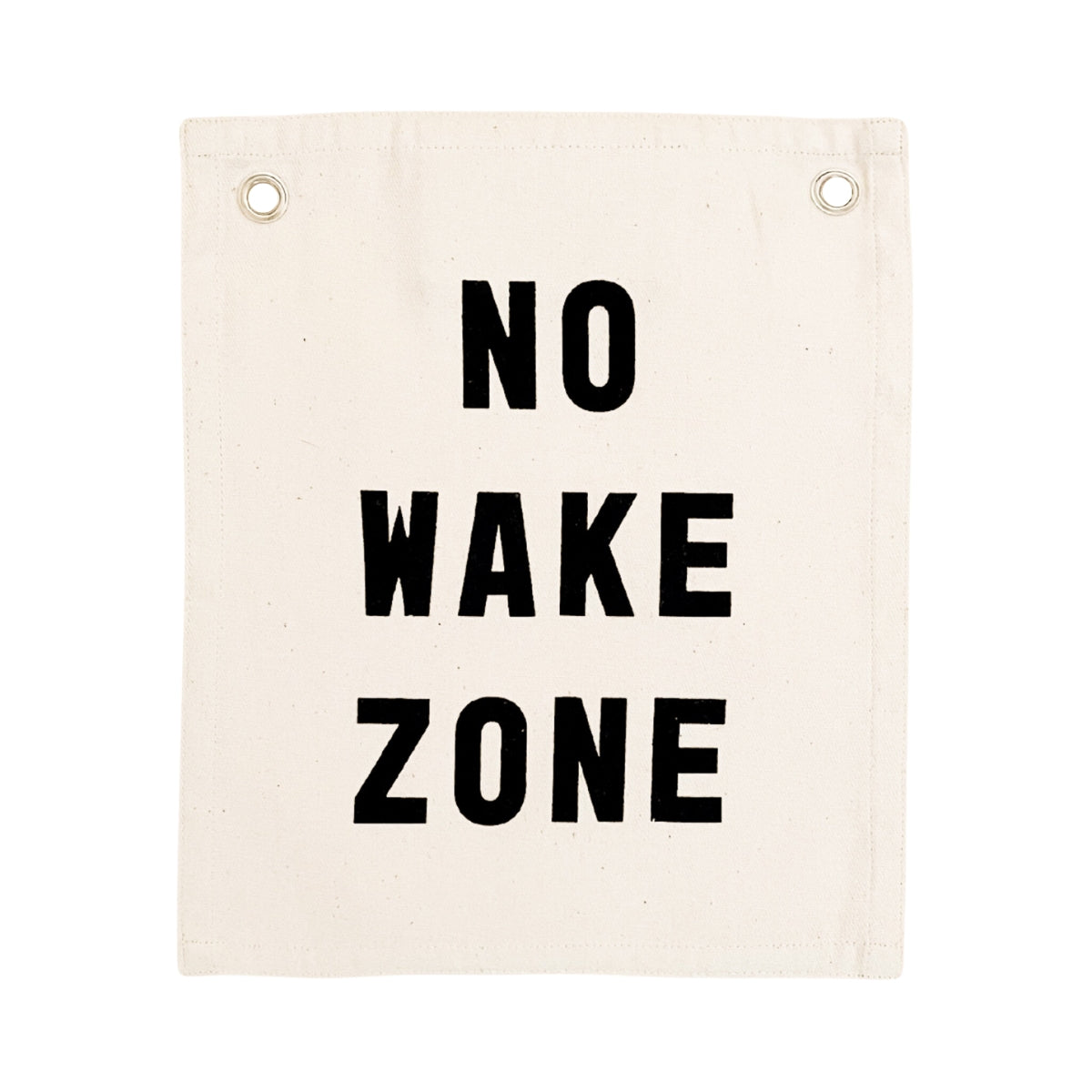 No Wake Zone Banner