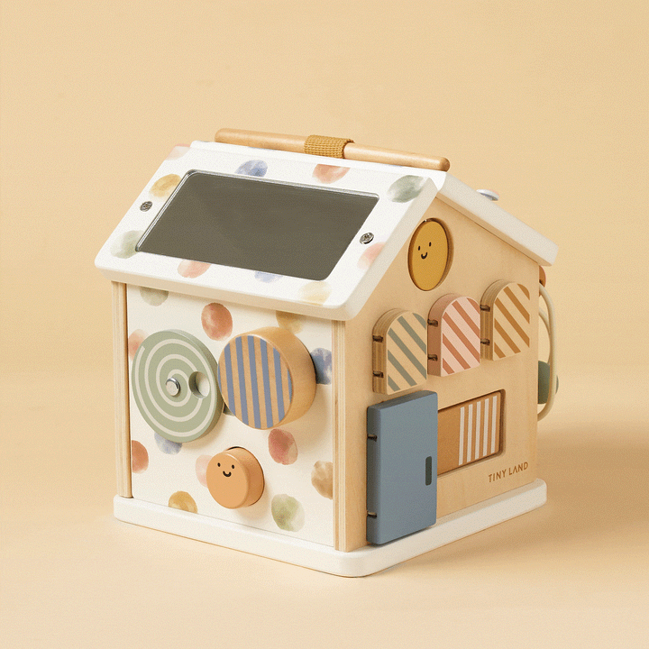 Sale Tiny Land® Cottage Activity Cube - Morandi
