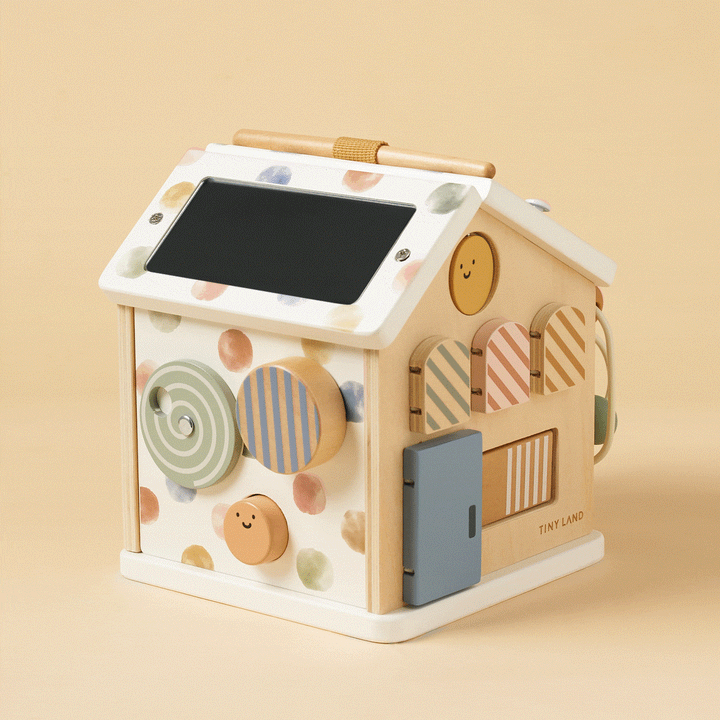 Sale Tiny Land® Cottage Activity Cube - Morandi