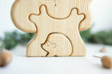 Wooden Tree Puzzle with Hedgehog · view 5