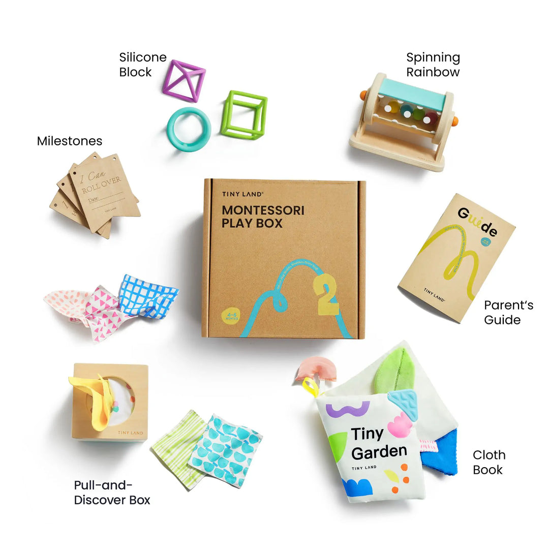 Sale Tiny Land® Montessori Toys for Newborns (4–6 Months)