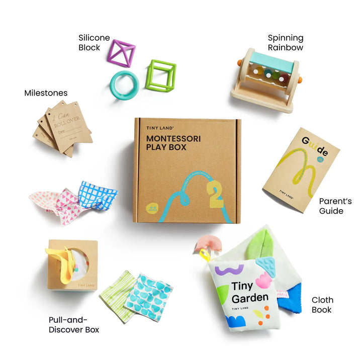 Sale Tiny Land® Montessori Toys for Newborns (4–6 Months)