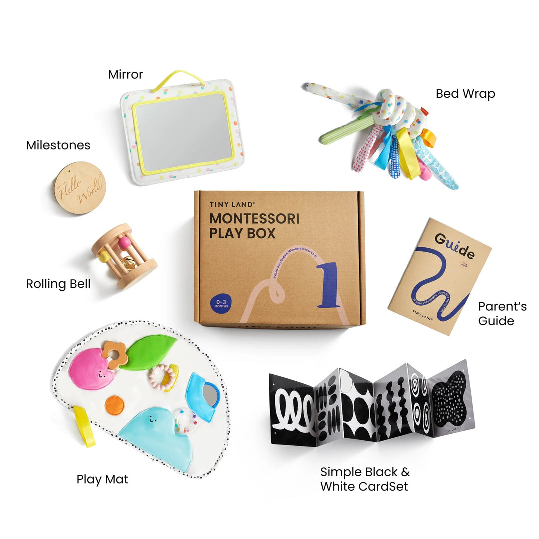 Sale Tiny Land® Montessori Toys for Newborns (0–3 Months)