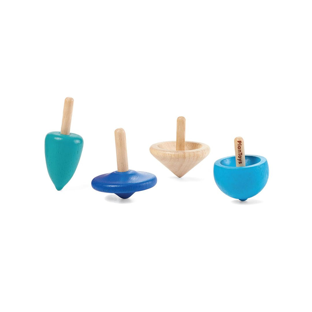 Plan Toys Mini Spinning Tops