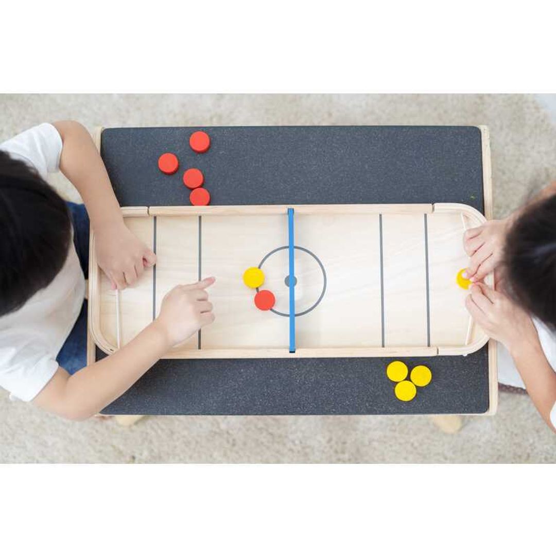 Plan Toys 2-In-1 Shuffleboard Game