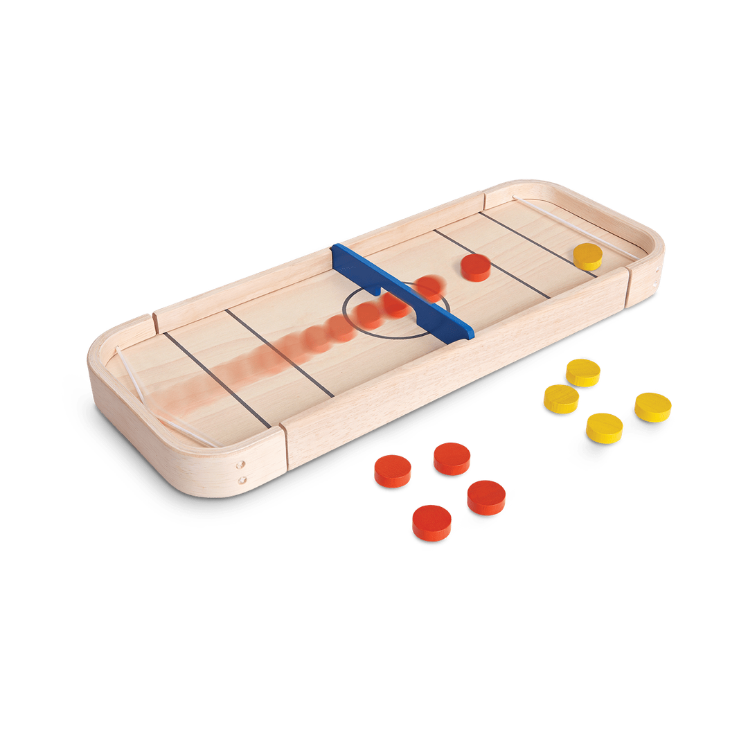 Plan Toys 2-In-1 Shuffleboard Game