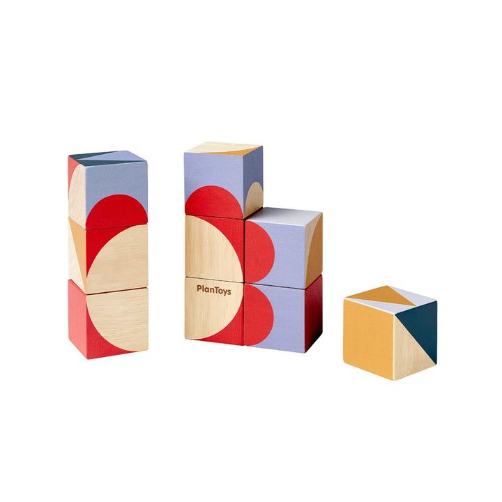 Plan Toys Geo Pattern Cubes