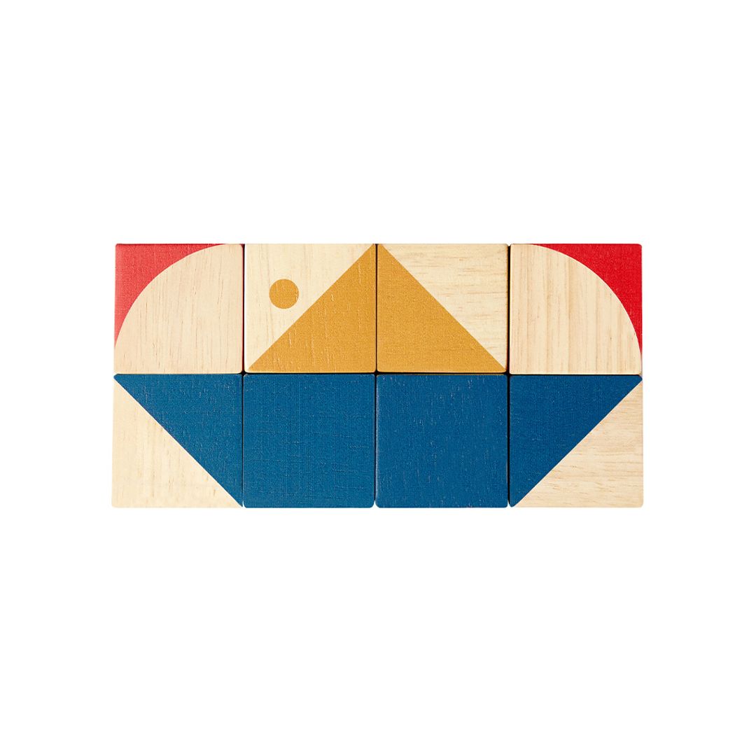 Plan Toys Geo Pattern Cubes