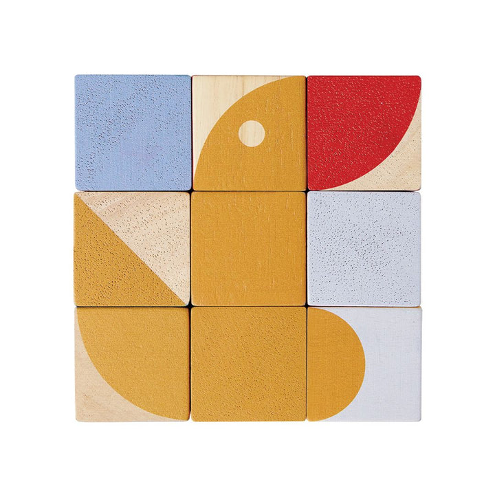 Plan Toys Geo Pattern Cubes