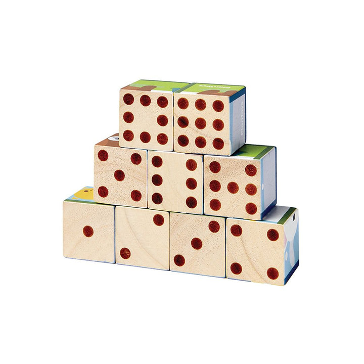 Plan Toys Animal Puzzle Cubes