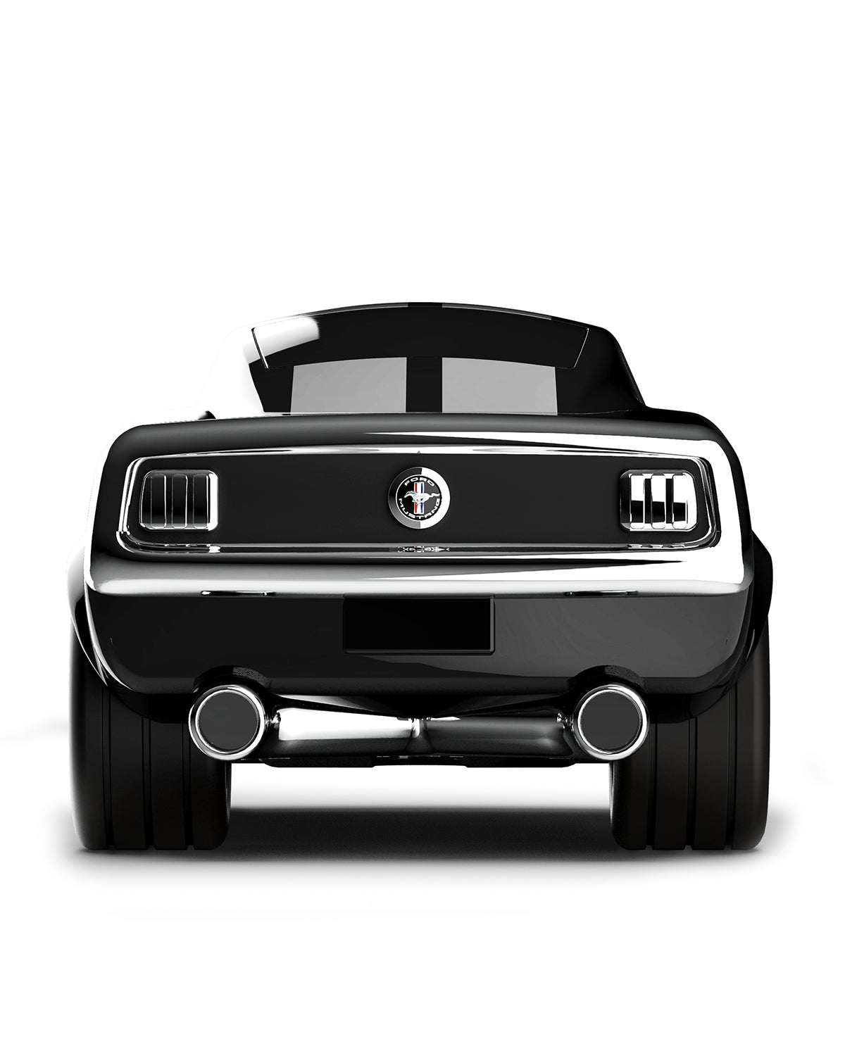 Baghera Ford Mustang Racing Car, Black