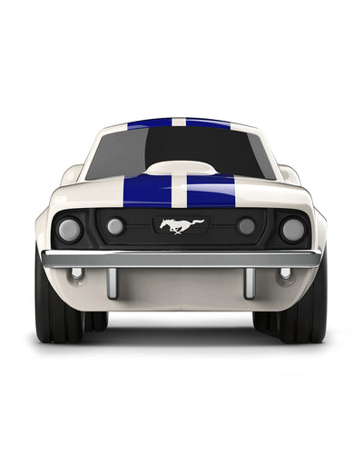 Baghera Ford Mustang Racing Car, Ivory White