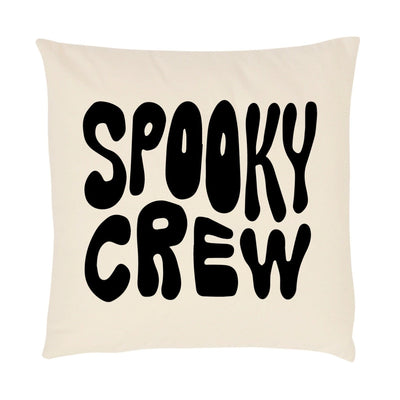 spooky crew pillow cover