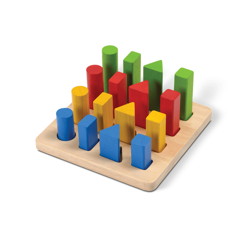Plan Toys Geometric Peg Board
