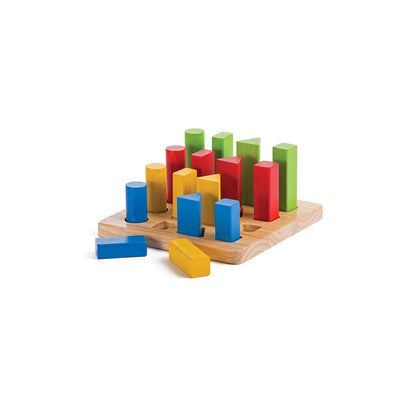Plan Toys Geometric Peg Board