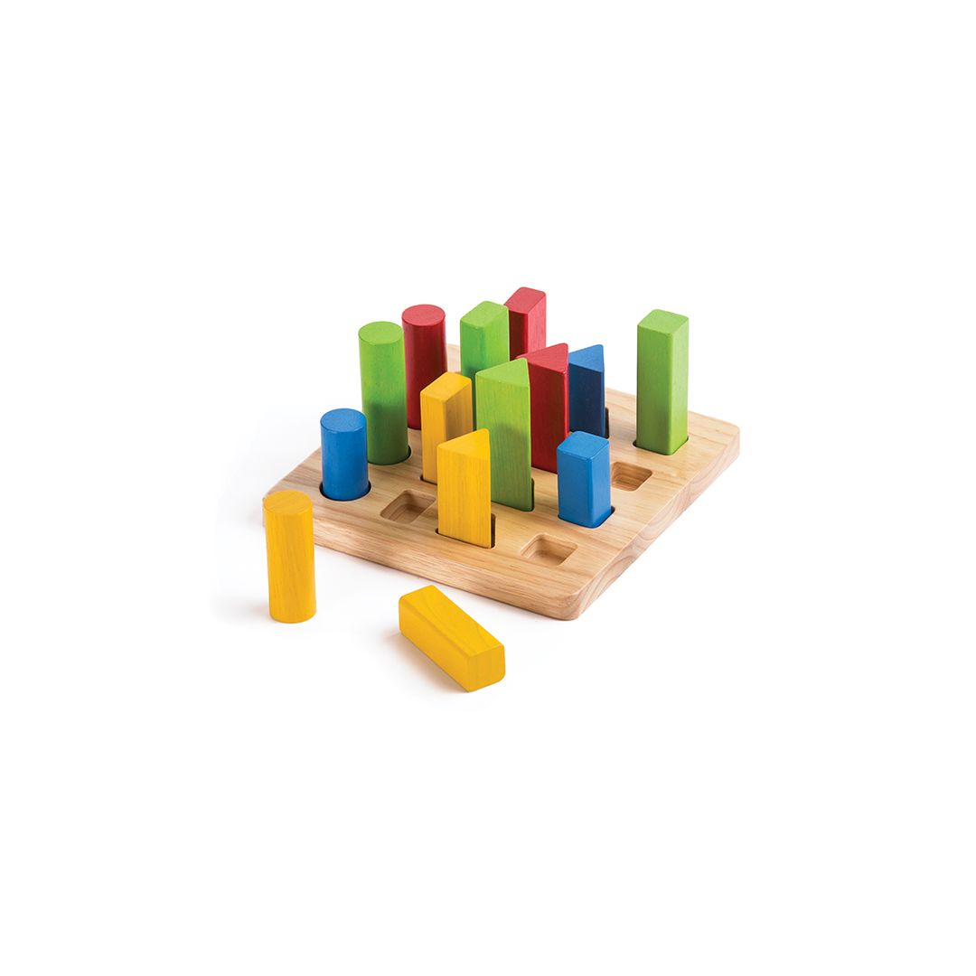 Plan Toys Geometric Peg Board