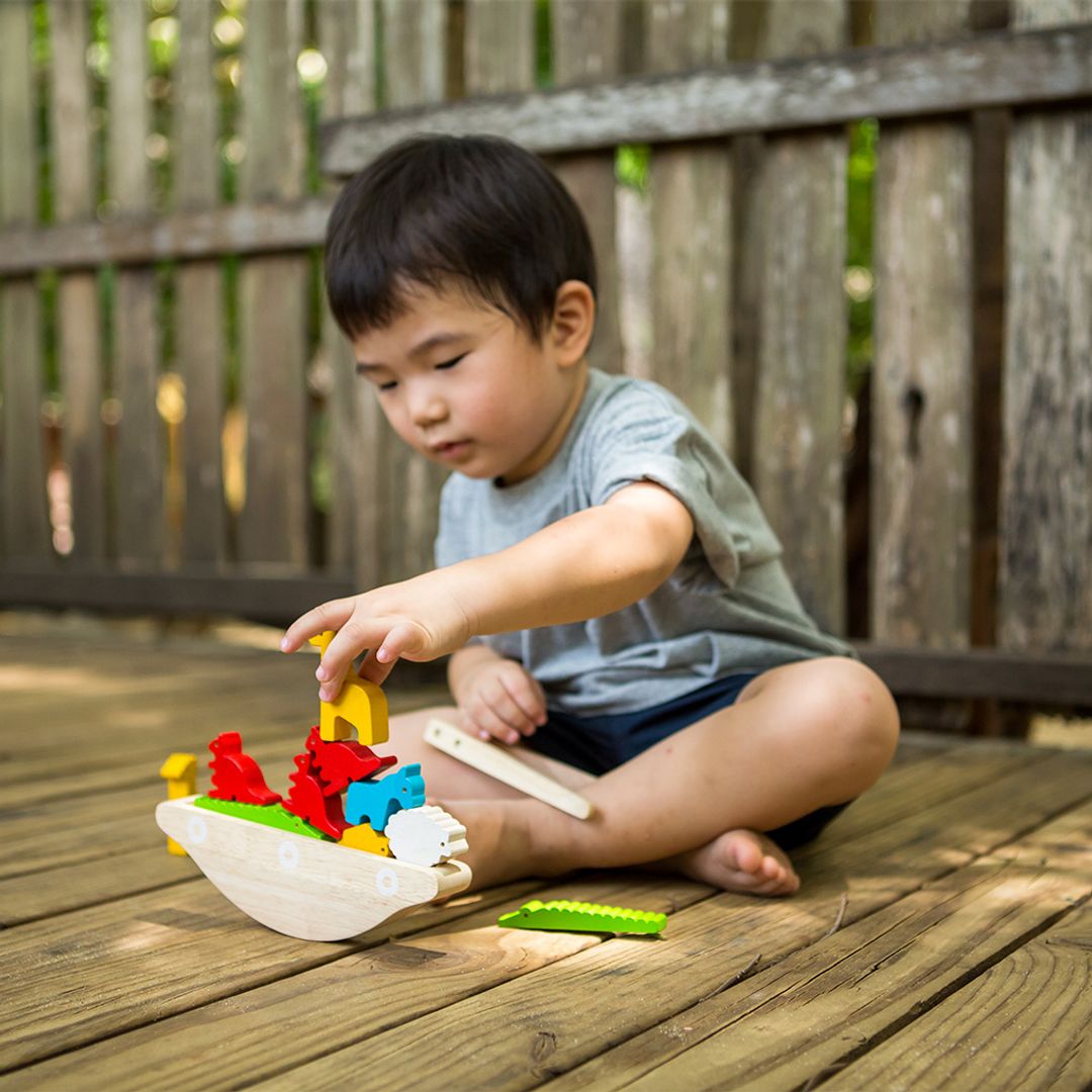 Plan Toys Balancing Boat