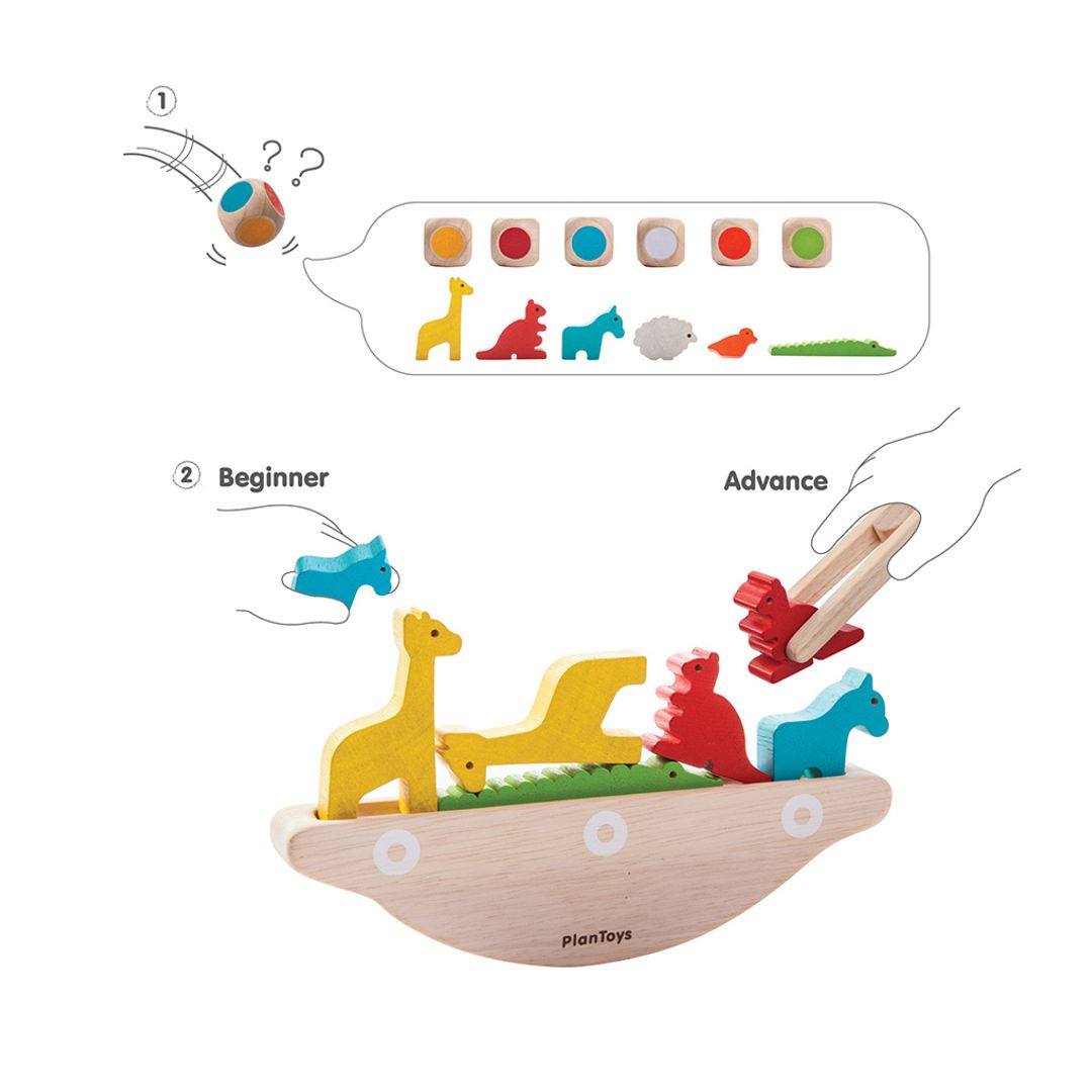 Plan Toys Balancing Boat