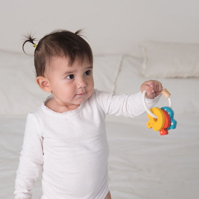 Plan Toys Baby Key Rattle