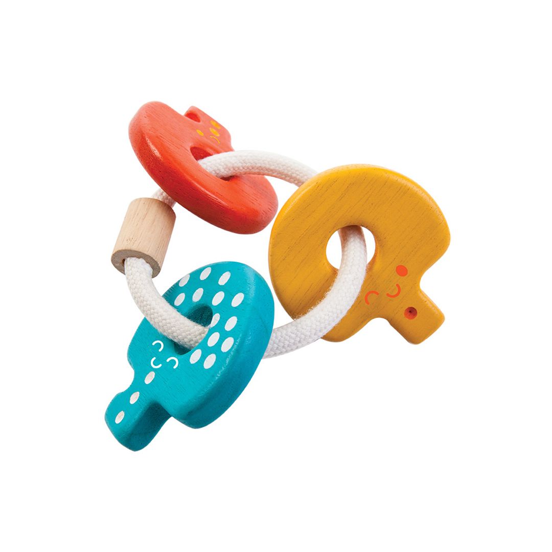 Plan Toys Baby Key Rattle