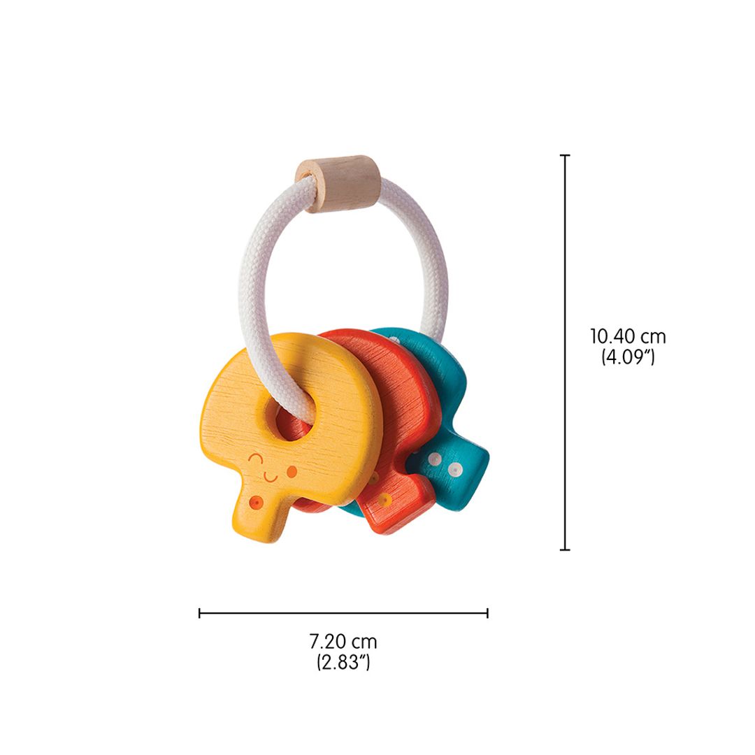 Plan Toys Baby Key Rattle