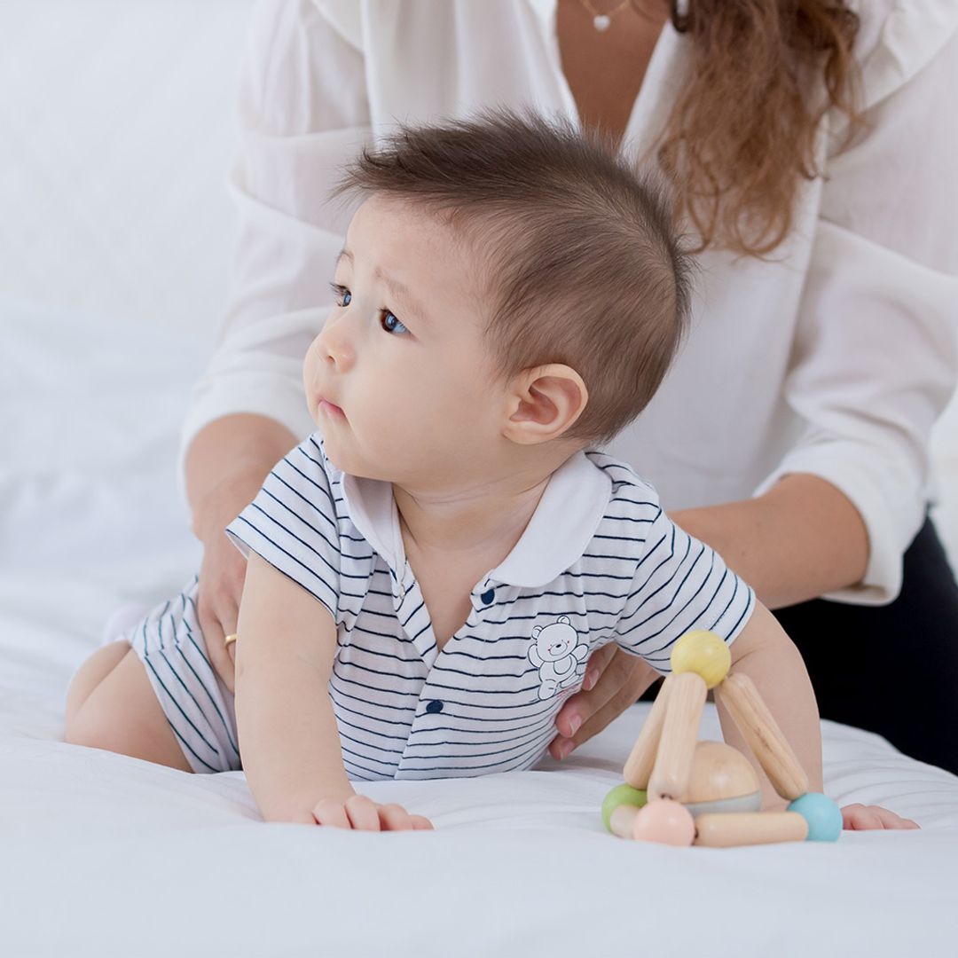 Plan Toys Triangle Clutching Toy - Pastel