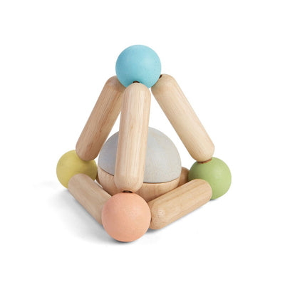 Plan Toys Triangle Clutching Toy - Pastel